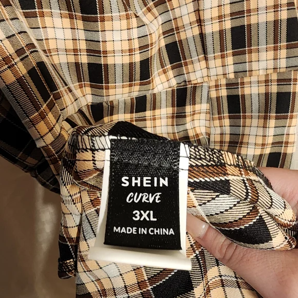 5/$16 💓 Women's Plaid Pinafore Dress/Jumper Plus Size Academia Preppy - Picture 7 of 7